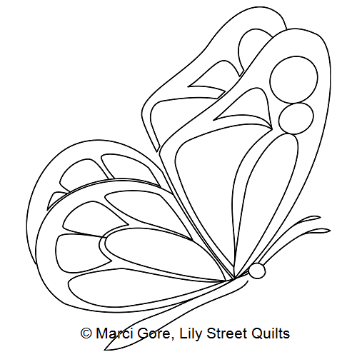 Butterfly Flutter Motif 2