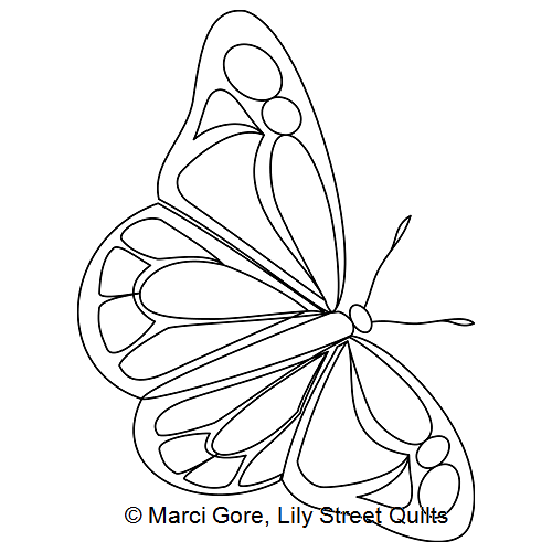 Butterfly Flutter Motif 3