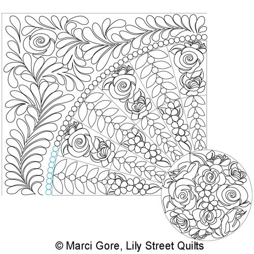 Feathers and Flowers Pearl Arc