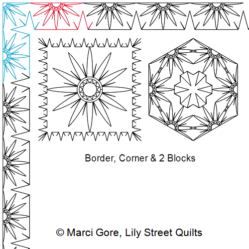 Kenya Border, Corner and Block