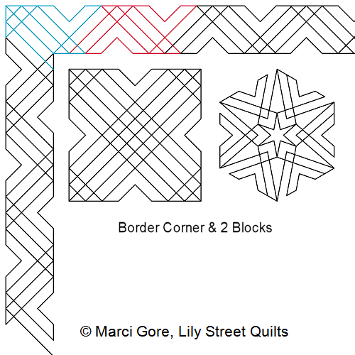 Rwanda Border, Corner and Block