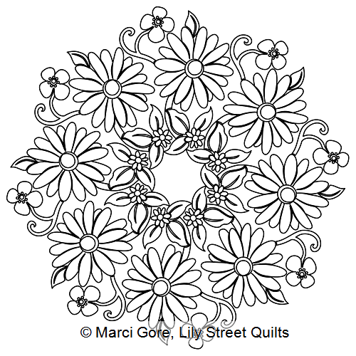 Scattered Daisies Wreath 8