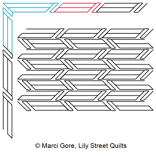 Wrapped Border and Corner