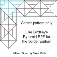 Birdseye Pyramid Corner